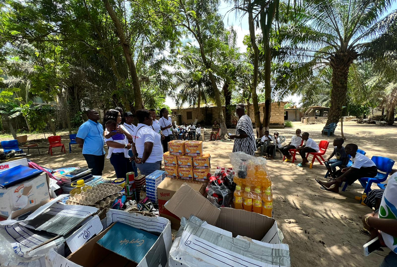 Kinderen en donaties bij Mercy Home