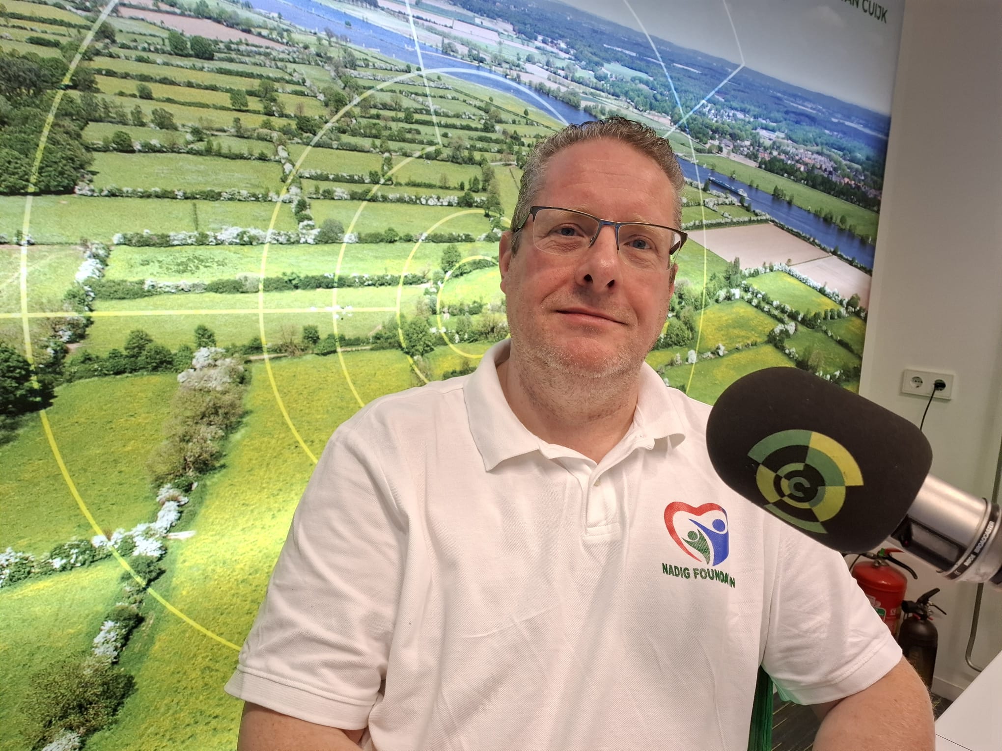 Igor van der Burgh at Omroep Land van Cuijk